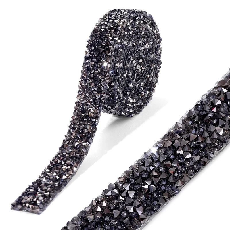 Exquisite Rhinestone Beaded Trim for DIY Fashion Embellishments