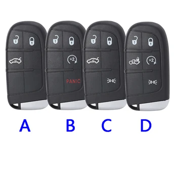 L'oem di M3N-40821302 del Chip di Keyforkess 433MHz 4A parte il telecomando astuto di chiave per Fiat 500 500L 500X 2016-2018 - L oem di M3N 40821302 del Chip di KEYECU 433MHz 4A parte il telecomando astuto