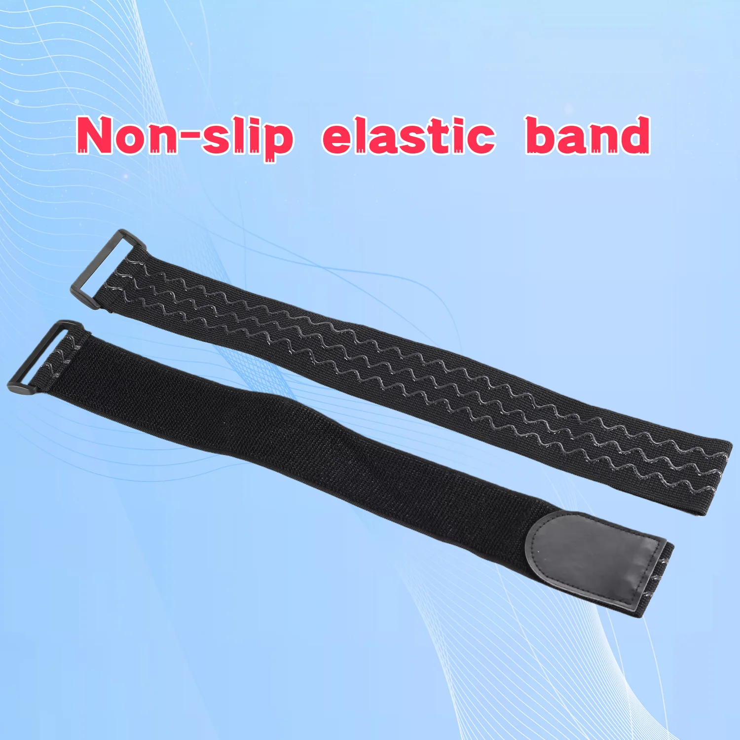 Versatile Adjustable Elastic Nylon Strap with Reversible Buckle