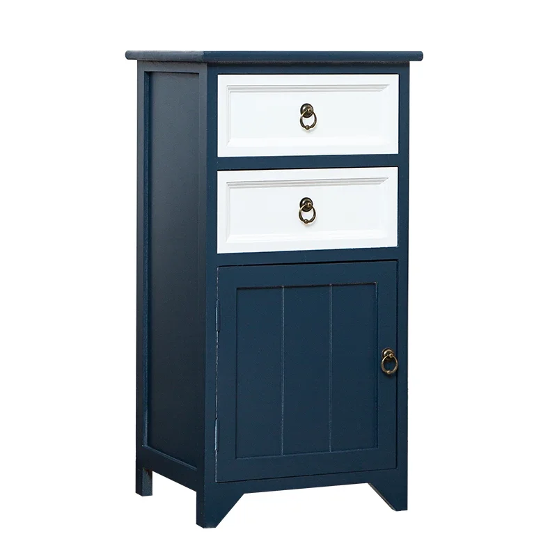 European Bedside Cabinet, Modern Pink Nightstand, Girl Heart Solid Wood Locker, Living Room Furniture Unit, Bedroom Nightstand