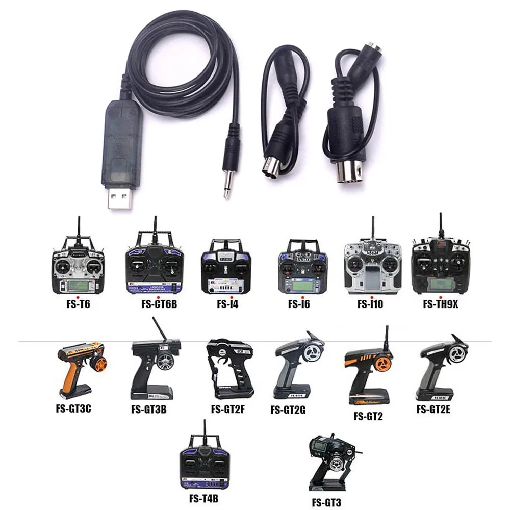 Flysky SM100 Simulateur RC Vol USB PPM pour FS-i6 i4 TH9X