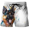 Funny Animal Squirrel Graphic Short Pants Summer Fashion  Cute Pet 3D Printed Beach Shorts For Men Casual Trunks Gym Trousers 5