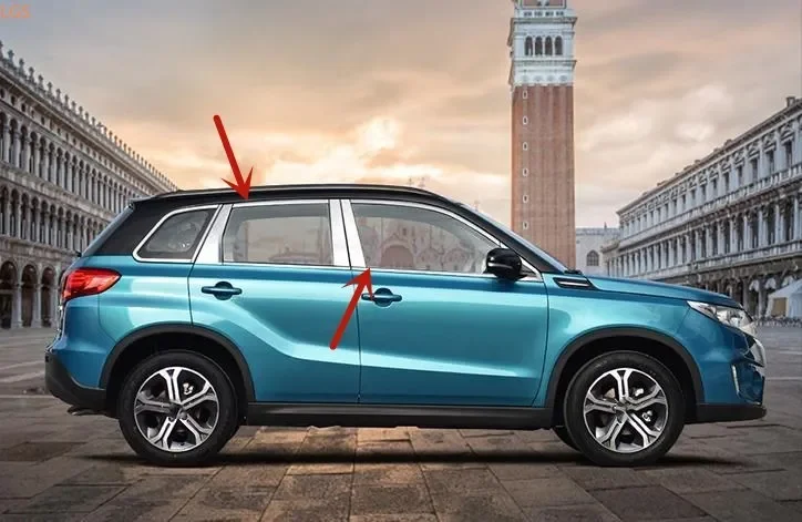 

Для Suzuki vitara 2016-2018 из нержавеющей стали фотолента Защита от царапин украшение автомобильные аксессуары