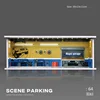 Collector 1/64 Garage Parking Lot Alloy Car Model Car Scene Storage Display Box Car Model Replica Collection Toys for Boys 4