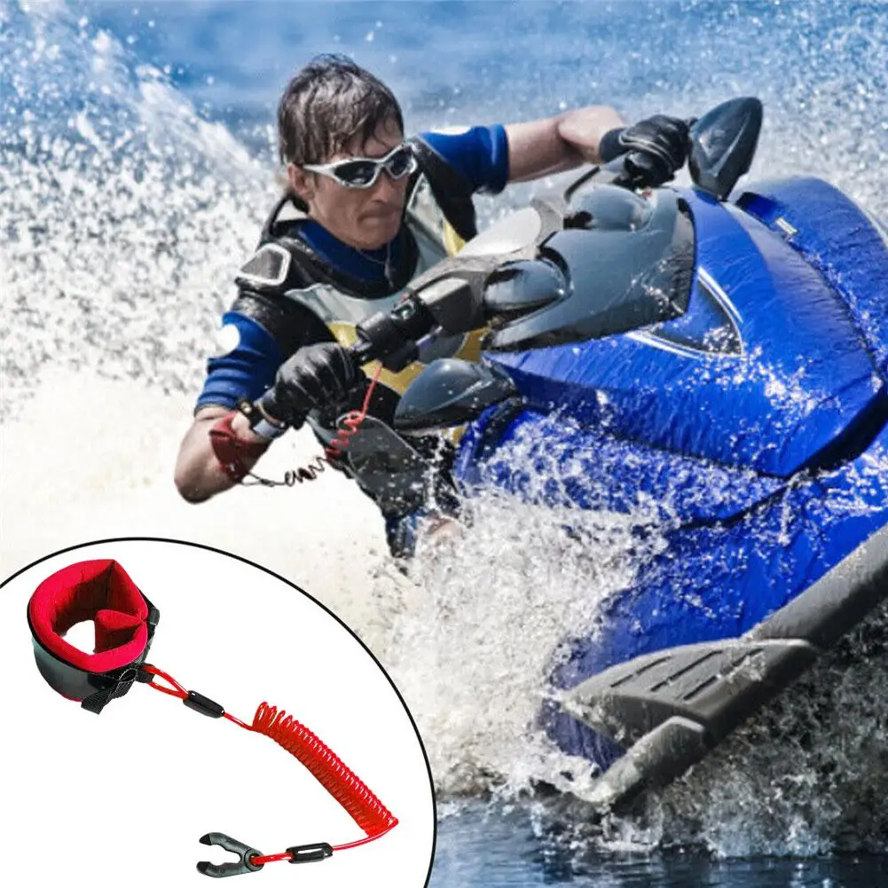Engine Kill Switch Boat Safety Lanyard Tether Cord For Jet Ski JT900 JT1100 Most Board Engine Parts Accessories