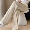Autumn 2023 New Maternity Pants Low Waist Bell Bottoms Casual Trousers For Pregnant Women Spring Autumn Outer Wear 4