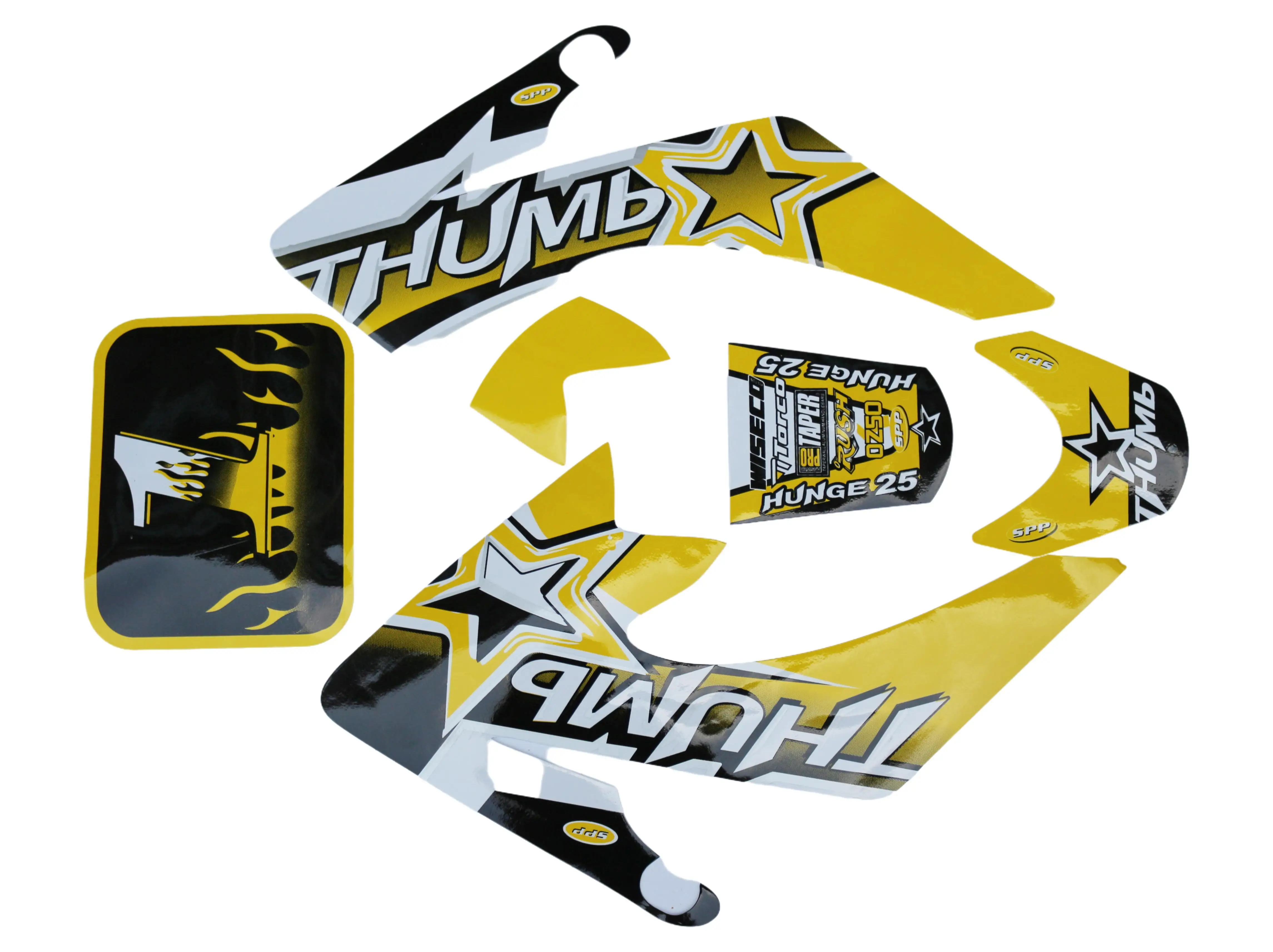 Motorcycle Decal Sticker Red Blue Yellow Green Racing for CRF 50cc Pit Dirt Bike Kohis CRF50