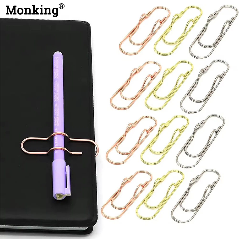 Paperclips Monking 6/12/18/24Pcs, paper clips