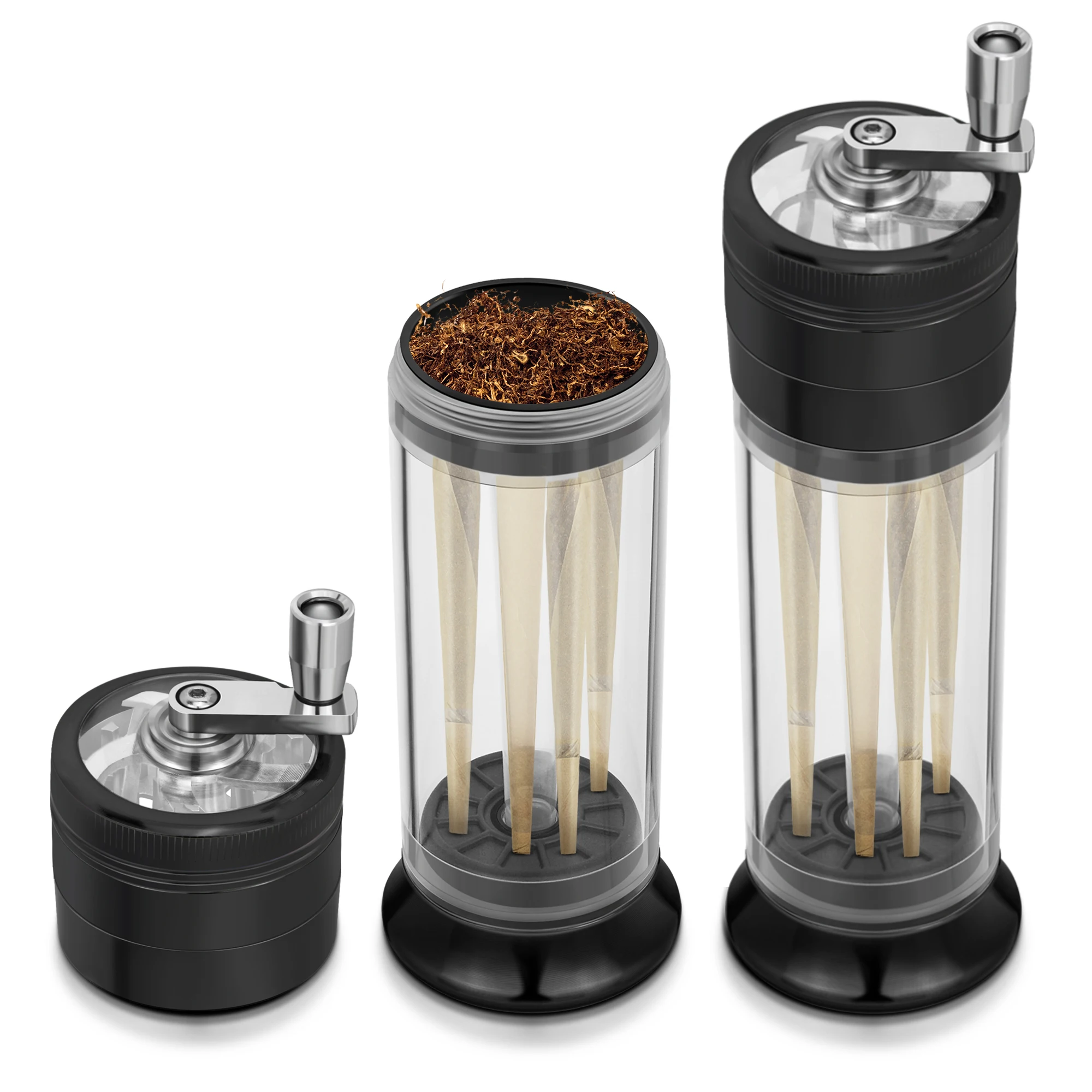 New Electrical Metal Grinder Automatic Tobacco Herb Crusher Joint