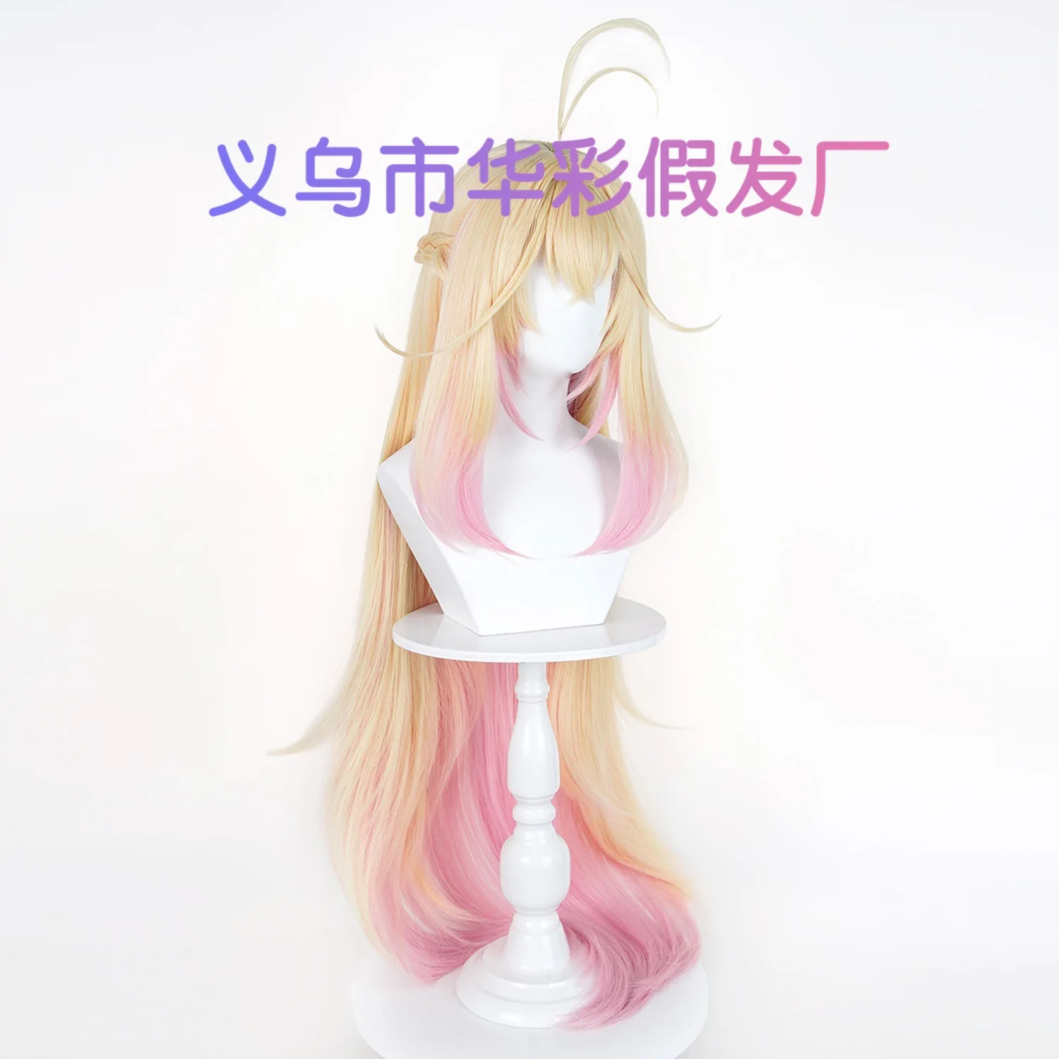 Anime Star Detective Precure! Parrucca Cosplay Moria Ruruka Anime Cure Arcana Shadow Hair, Accessorio per Feste di Halloween, Parrucche con Rete a Rosa - immagine 3