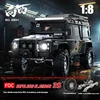 In Stock 2025 NEW Upgraded aluminum axle and wheel hub 1/8 MJX H8H+ Rc Car Off Road 4x4 Brushless Power Large size model car 1