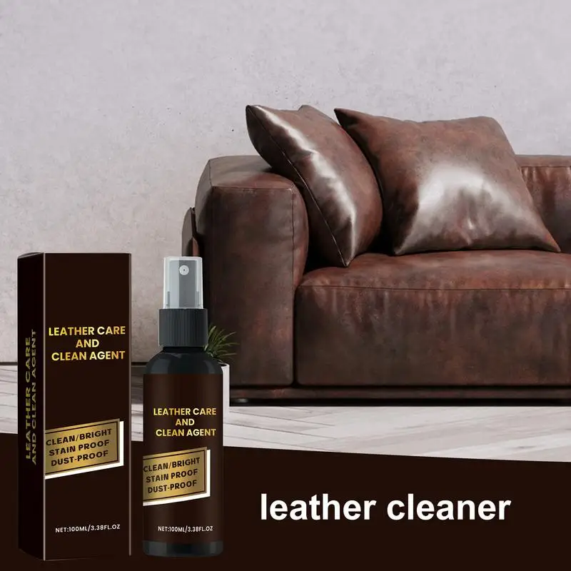 Leather Care Spray Multifunctional Dustproof Cleaning Agent Nourishing Leather Cleaner Natural Protection Spray For Jacket