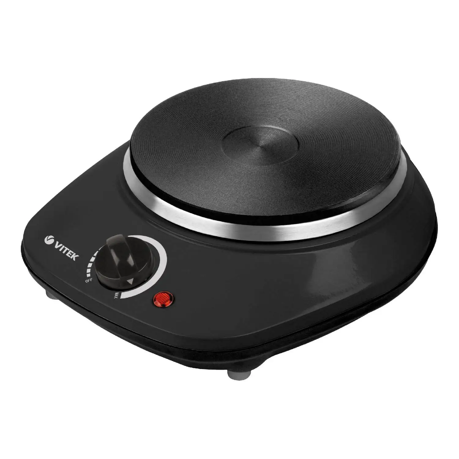 Electric Stove Vitek Vt3701 (bk) (power 1000 W, Electric, 1 Burner