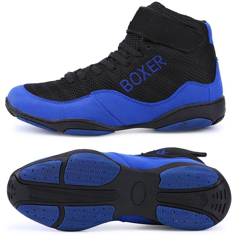 New Mens Boxing Shoes Light Weight Boxing Trainers Sneakers Men