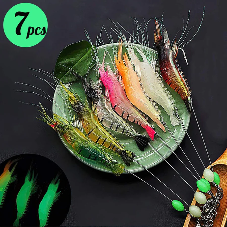 Artificial Shrimp Fishing Lure Set 2