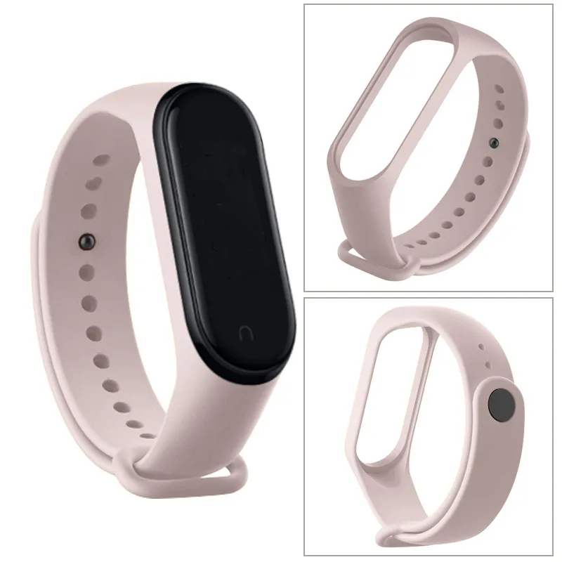 Фото Ремешок силиконовый для xiaomi mi band 6 5 4 3, спортивный браслет для xiaomi Mi5, Mi6, Mi4, Mi3 №4