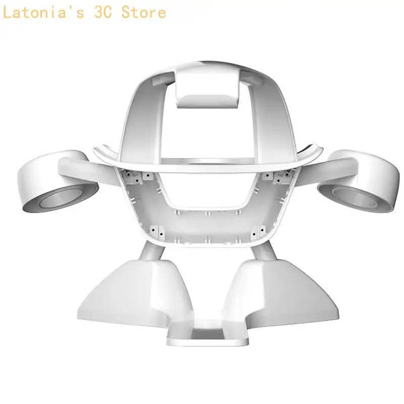 Stabiler Headset-Halter, Controller-Ständer für 2 Headset-Display-Halterung, eleganter VR-Montage-Tischständer X3UB – Detail 7
