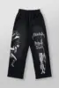 American co branded anime Attack on Titan, jogger, gym training, cotton printed wide leg pants 3