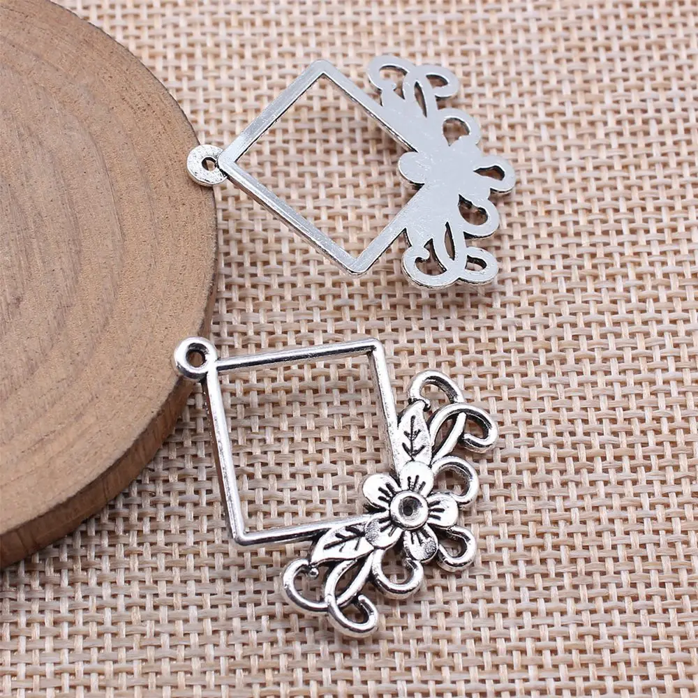 

Car Pendant Earring Connector For Jewelry Making 34x27mm 10pcs