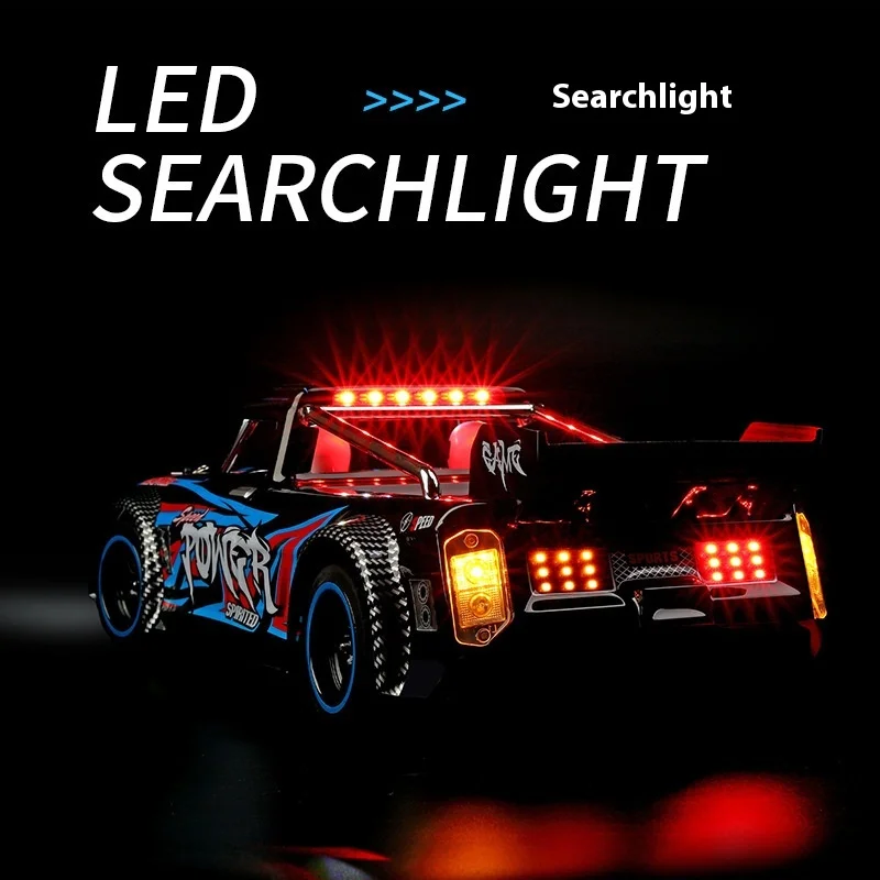 RC new product 1:10 electric remote control four-wheel drive brushless flat race car WL 104072 drift high-speed car model toy 2