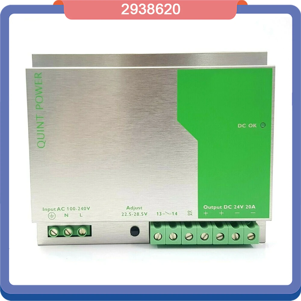 2938620 QUINT-PS-100-240AC/24DC/20 QUINT POWER 24VDC/20A For Phoenix Switching Power Supply Fast Ship High Quality 1 2938620 QUINT PS 100 240AC 24DC 20 QUINT POWER 24VDC 20A For Phoenix Switching Power Supply