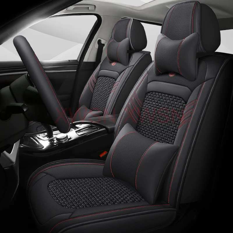Universal-Style-Luxury-Ice-Silk-Car-Seat-Cover-for-Bmw-X5-E87-E87-X1 ...