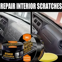 Xmsj-Car Plastic Scratch Repair Paste, Black Plastic Renovation Coating Paste, Recovery Plastic Gloss 1