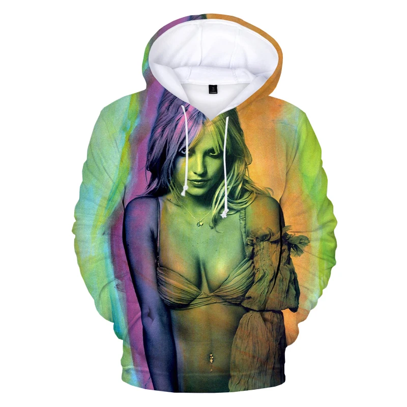 

New Hoodies Britney Spears 3D Print Hoodie Sweatshirts Men Women Fashion Casual Long Sleeve Pullover Unisex Streetwear
