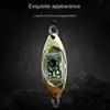 5PC LED Fishing Lures Flash Lamp Artificial Bait Deep Drop Underwater Eye Shape Flasher Diamond Lights Spoon Fishing Accessories 3