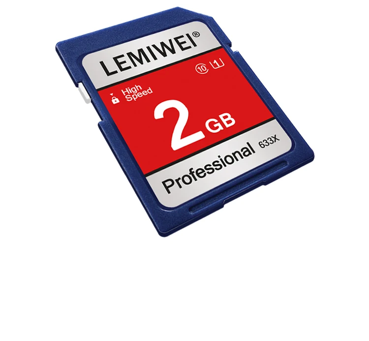 Lemiwei Hochgeschwindigkeits-SD-Karte 256MB 512MB 1GB 2GB profession elle Kamera karte reale Kapazität c10 u1 SD-Speicher karte – Detail 10