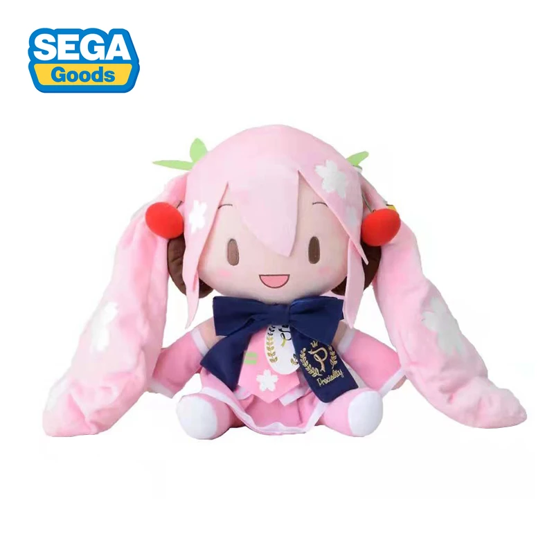 

Оригинальная детская плюшевая игрушка SEGA VOCALOID Hatsune Miku, 27 см