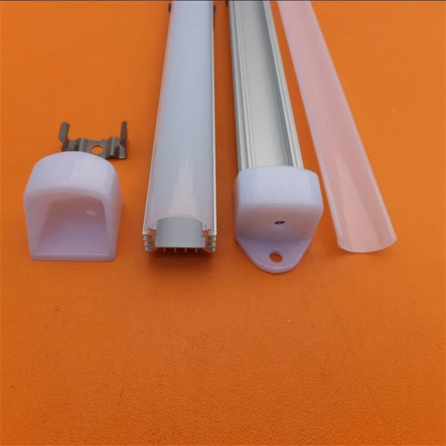 Slime line 12mm mounting flush recessed aluminum LED Strip light Profile  with collar for recessed applications, - AliExpress