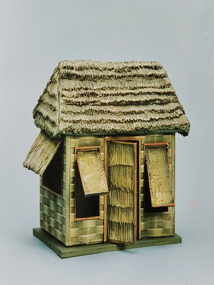 

Unassambled 1/35 house Scene accessories figure Resin figure miniature model kits Unpainted