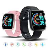 Men's Smart Bracelet Women Bluetooth Pedometer Blood Pressure Heart Rate Monitor ANDROID Waterproof Sports Digital Watch MY68 2