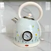 1.8L Painted Baking Paint Retro Electric Kettle Tea Boiling Water 304 Stainless Steel Automatic Anti-dry 220V 2200w 2