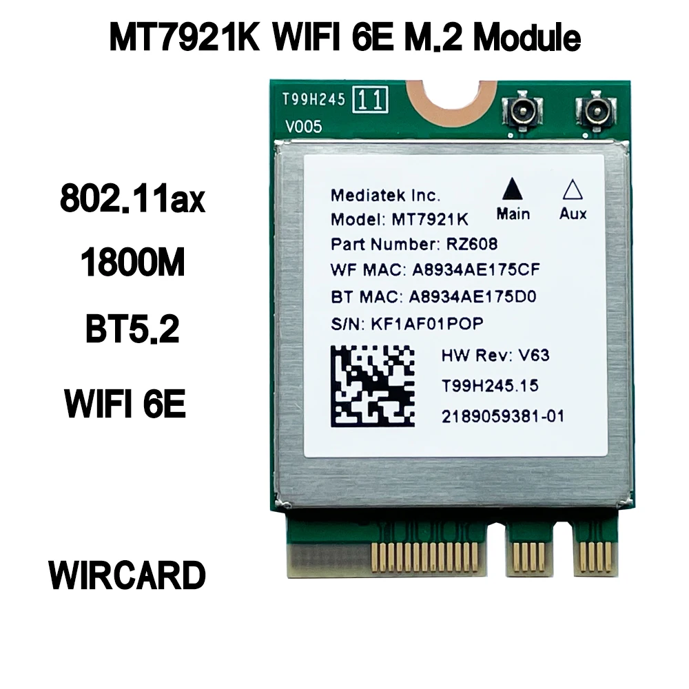 Wifi 6 mt7921. Wifi 6 mt7921