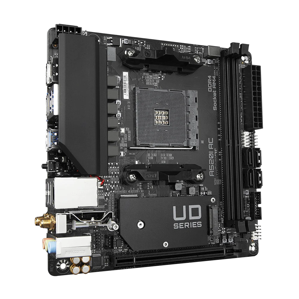 For Gigabyte A520I AC Mini ITX PC Motherboard WIFI 6-Phase Power Supply DDR4 6 For Gigabyte A520I AC Mini ITX PC Motherboard WIFI 6-Phase Power Supply DDR4 - Image 4