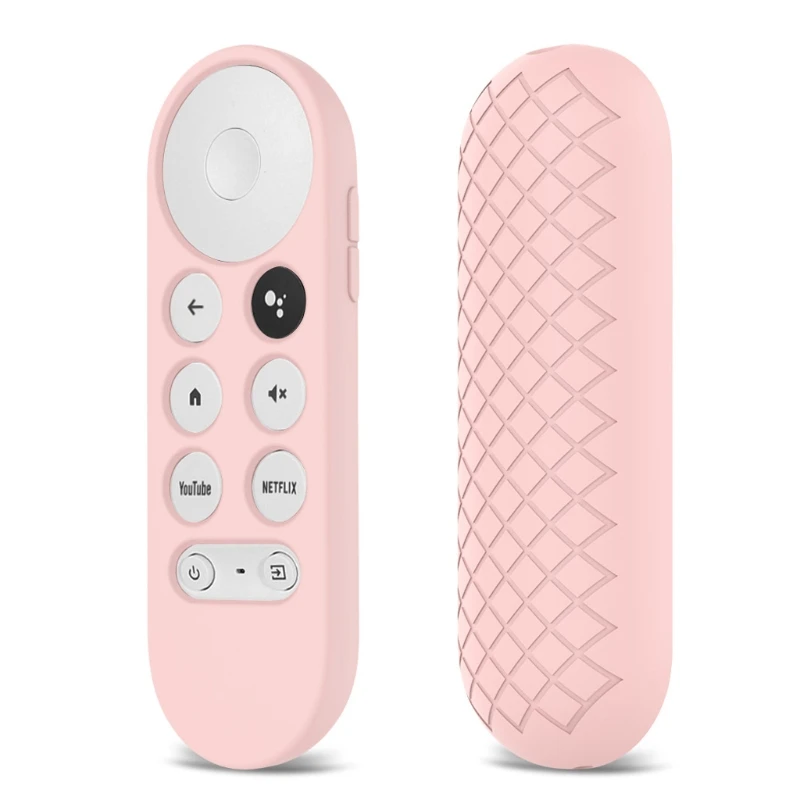 Non-slip Soft Silicone Case For Chromecast Remote Control Protective Cover for-Google Voice Remote