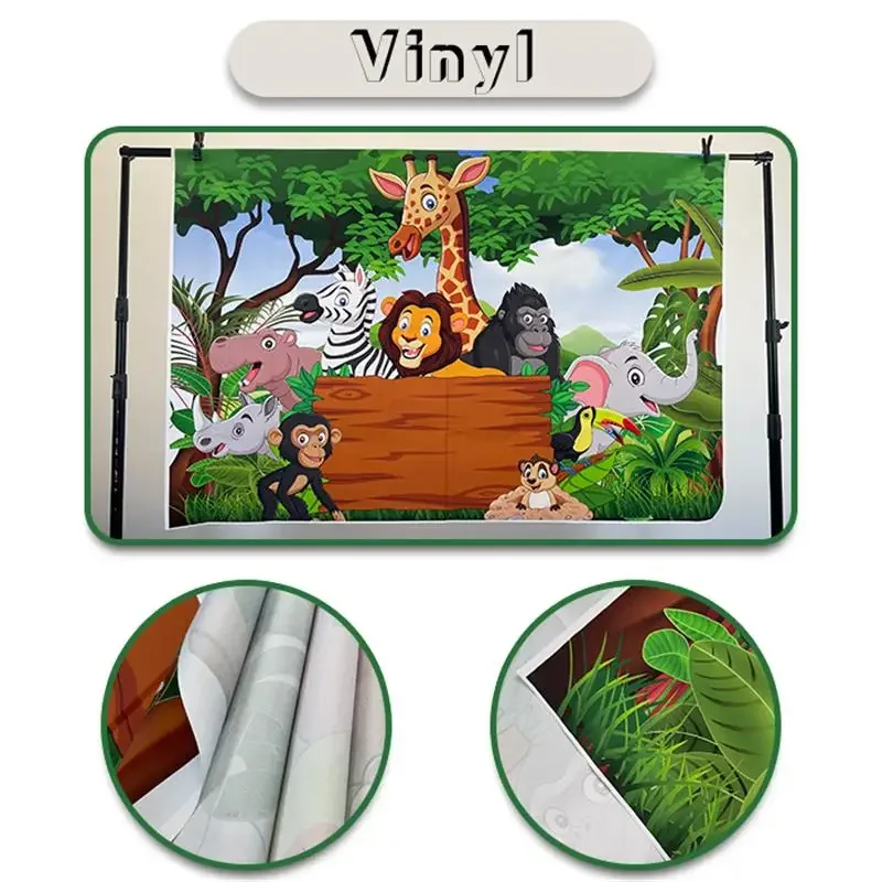 Description Picture 3 of item1pc 2026 Happy New Year Backdrop Door Banner for  Celebration Family Christmas New Year Party Decor Backdrop Banner Photo Studio