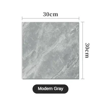 10/30/50PCS Thickened Self-adhesive Decor Wall Sticker Marble Tile Floor Sticker PVC Waterproof Toilet Kitchen Home Floor 4