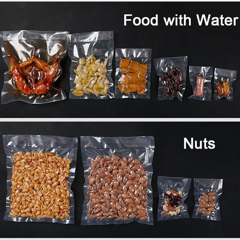 100pcs Food Vacuum Sealer Bags for Sous Vide Food Saver Kitchen Storage Bag BPA-Free Vacuum Packaging Bags Kitchen Tool 3