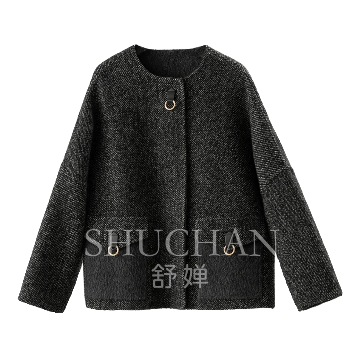 

30% Suli Alpaca 70% Wool Coat Women 2023 New Winter Warrm Casaco Feminino De Inverno Super Quente Winter Jacket Women