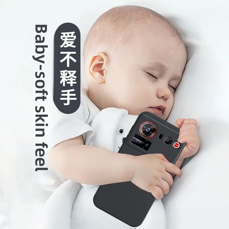 Skin-friendly Liquid Silicone Stain-resistant Anti-drop Case Cover
