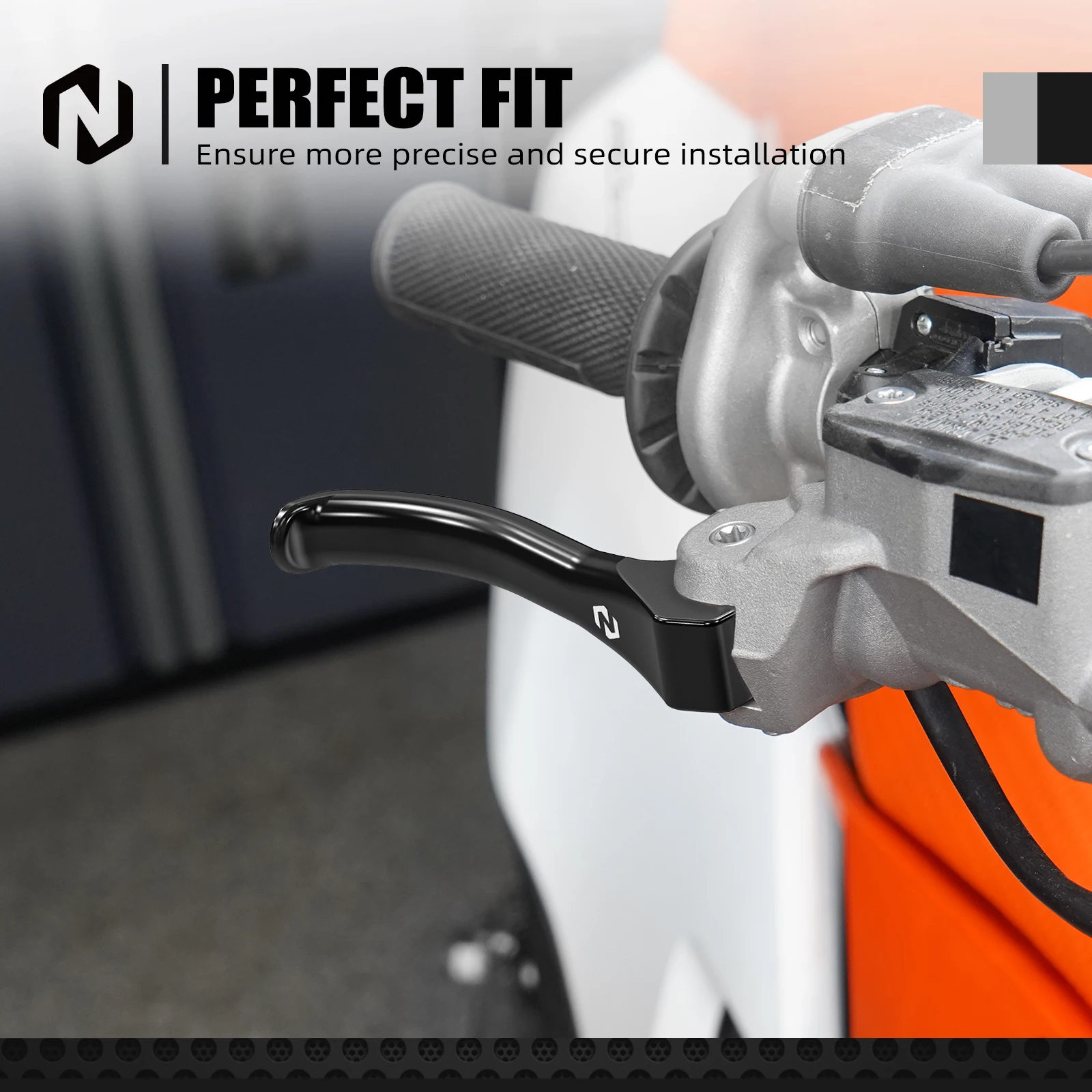 Shorty Bremskupplungshebel Hauptzylinderschutz für GasGas EC 300 250 2021–2025 für Husqvarna TE300 FE250 FE450 2022–2024 – Detail 7
