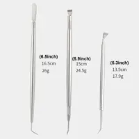 Outils de rehaussement des cils antidérapants, double face, en acier inoxydable, bâtonnet de permanente pour cils, baguette pour cils, outil de maquillage pour les yeux 6
