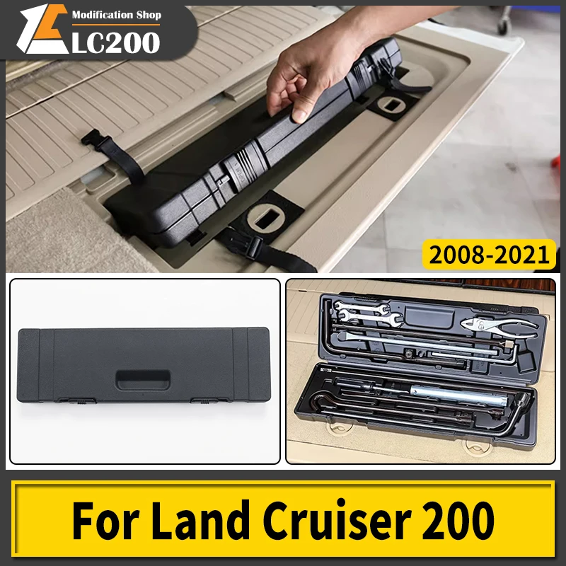 

Для 2008-2021 Toyota Land Cruiser 200, ящик для инструментов задних багажников LC200 Fj200, модернизированные аксессуары для салона, модификация
