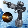 New Summer Electric Water Gun Toys Bursts High-pressure Strong Charging Energy Water Automatic Water Spray Children Toy 3
