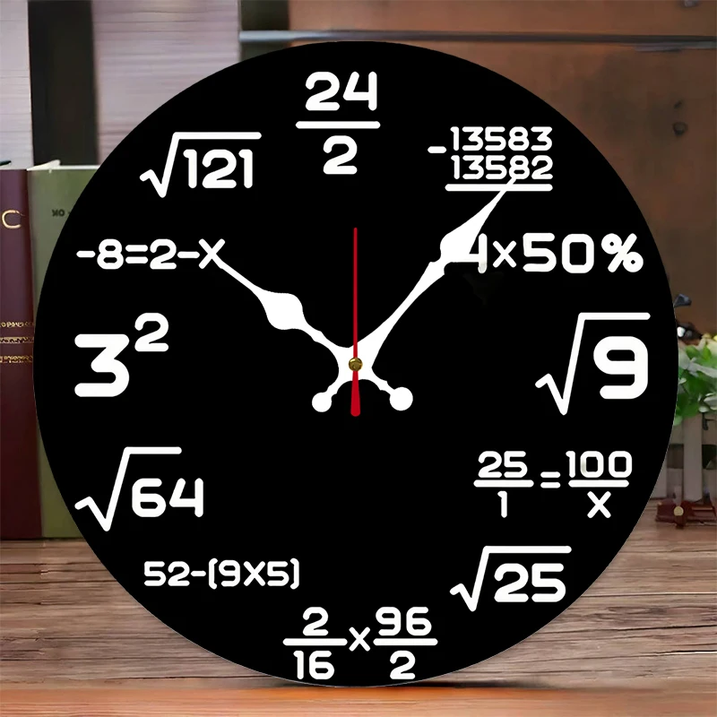 Math Formula Wall Cloc 1