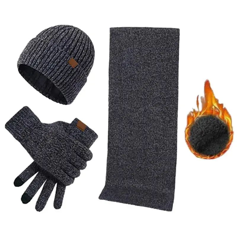 

Шапка, перчатки и шарф, теплые шапки и перчатки, Женская эластичная теплая вязаная шапка для женщин, зимний шарф, перчатки, утолщенные удобные