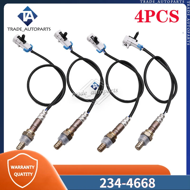 

234-4668 For ISUZU ASCENDER SATURN OUTLOOK PONTIAC GMC CHEVROLET CADILLAC CTS SEVILLE BUICK ALLURE ENCLAVE Oxygen O2 Sensor 4Pcs